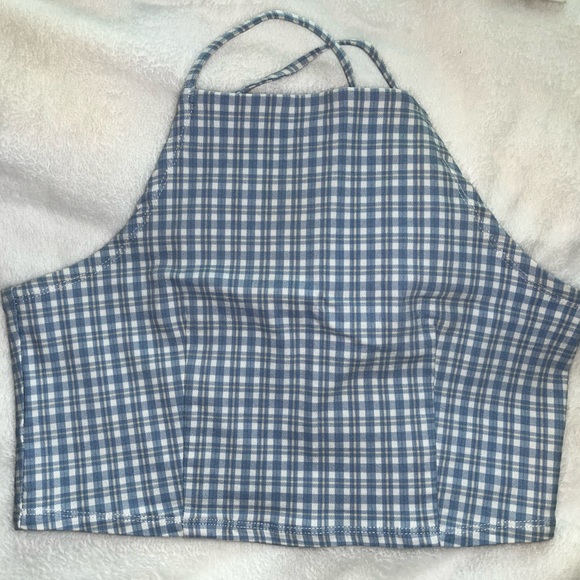 Garage matching plaid tank top and skort summer set 💙 - Picture 4 of 12